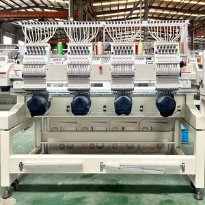 Máquina de Bordar Computarizada Comercial de Buen <span class=keywords><strong>Precio</strong></span>, de 2, <span class=keywords><strong>4</strong></span> o 6 Cabezales y 12 Agujas, para Negocios de Camisetas, Fabricación de Logotipos 3D en Gorras - Product Image 5