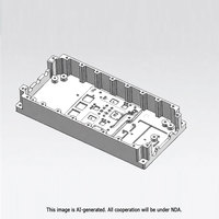 Service d'usinage CNC de composants de modules RF de précision, composants structurels RF de haute précision à blindage élevé