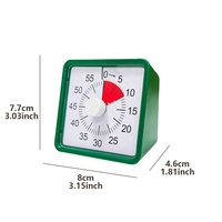 Minuteur Pomodoro Google 60 minutes, gestion du temps, productivité, minuteur de cuisine pour la cuisson, minuteur visuel pour l'étude des enfants