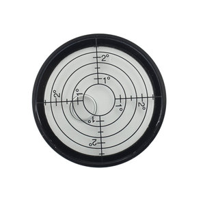 Nivel de burbuja metálico industrial HACCURY de 50x10 mm con escala graduada para alineación de precisión - Product Image 5