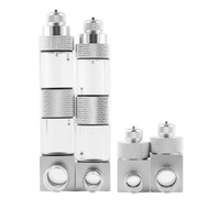 Atomiseur de dioxyde de carbone extérieur moderne, écologique, transparent, durable, en acier inoxydable, compteur de bulles 1L pour aquarium CO2