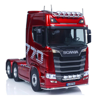 Kabolite Scania K770S sous licence, modèle de semi-remorque RC en métal 1/14, 2.4G 6x6, camion tracteur lourd