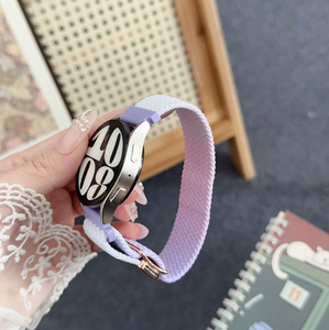 Compatible con la serie GT, correa magnética trenzada degradada para Watch4/3 y la serie <span class=keywords><strong>Honor</strong></span>, nueva correa de reloj para mujer y niños - Product Image 4