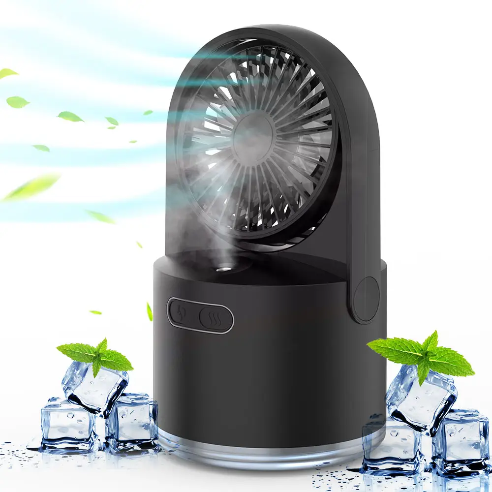 Портативный вентилятор охладителя воздуха мини USB вентилятор охладителя воды воздушный охладитель со светодиодом 300 мл Прохладный