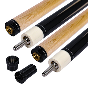 Tacos de Billar de Alta Calidad para Bar de 58 Pulgadas, Tacos de Madera Dura con Puntas de 12.5mm y 13mm - Product Image 5