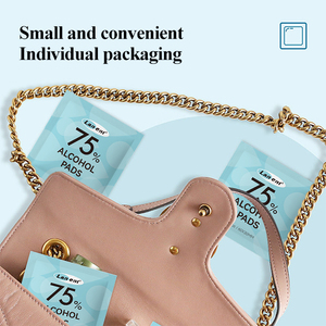 แผ่นรองแอลกอฮอล์สำหรับ75% และเตรียมอนามัยแผ่นเปียกปรับแต่งได้ - Product Image 4