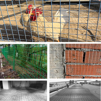Grillage soudé galvanisé, grillage soudé recouvert de PVC, clôture en grillage soudé