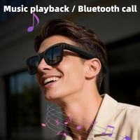 Lunettes Intelligentes E09 800W avec Caméra Pixel, Lunettes de Soleil IA avec Capacités Photo/Vidéo et Interprétation Simultanée pour les Appels