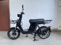 Trottinette électrique noire 48V 60V, vélo électrique de banlieue, pneu tubeless, mobilité urbaine