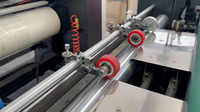 Machine de laminage semi-automatique à film aqueux, laminateur de boîtes en carton pour l'impression et l'emballage en usine
