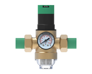 Réducteur de pression <span class=keywords><strong>d</strong></span>'<span class=keywords><strong>eau</strong></span> manuel réglable avec pré-filtre de sécurité pour la régulation de l'<span class=keywords><strong>eau</strong></span> - Product Image 6