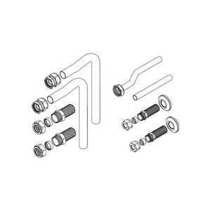 ชุดท่อความร้อนและสุขาภิบาลพร้อมท่อและแผ่นรองความร้อน - Product Image 2