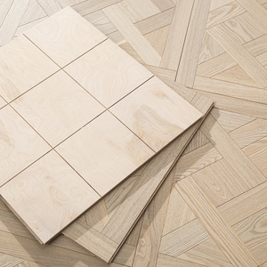 Parquet Versailles en noyer multicouche AVANTIMORA, ignifuge, installation rapide, antidérapant, certifié CE, finition mate, classe ABC, 15 mm, 18 mm, pour centre commercial - Product Image 2