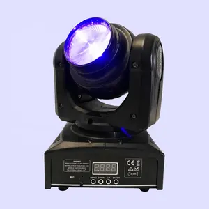 Factory price cheap two sides light 10w beam + 10w beam RGBW 4 in 1 Double sides wash small slim LED Mini Moving Head lights