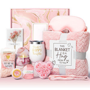 Özelleştirilmiş Spa hediye sepetleri sabun mum kupa teşekkür ederim hediyeler rahatlatıcı öz bakım paketi kadın hediye seti - Product Image 1