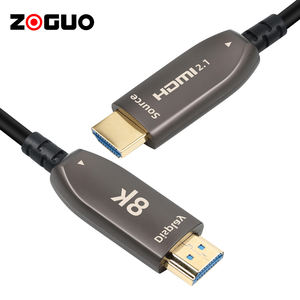 Cable de Fibra Óptica Activa de Alta Velocidad Certificado para HDMI <span class=keywords><strong>2.1</strong></span>, <span class=keywords><strong>AOC</strong></span> Macho/Macho, Revestimiento de PVC, 8K 60Hz 4K 120Hz, 20cm - Product Image 5