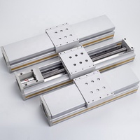 LYKR95 Table linéaire motorisée semi-fermée en aluminium de haute précision, petite, à grande vitesse, contrôlée par PLC