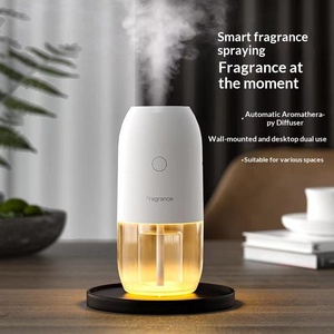 Diffusore di Aromi con Sensore e Luce Notturna per Casa, Hotel e Auto, Spruzzatore Automatico di Fragranze USB con Batteria Integrata 5W - Product Image 2