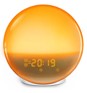 Gündoğumu Işığı Alarm Saati Gün Batımı Simülasyonu Çocuklar İçin Uyku Yardımcısı Hediyelik Standart Sürüm - Product Image 1