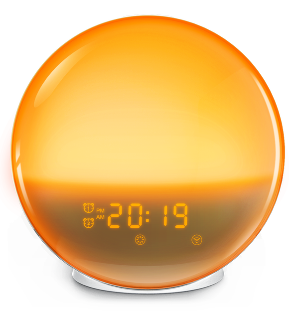 Wake up Sunrise Light Alarm Clock Sunset Simulation Table Alarm for Kids Sleep Aid Ideal for Gift Standard Edition