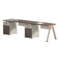 Postes de travail modernes pour bureaux, bureaux informatiques de luxe, tables de direction, cloisons de séparation pour employés, ensemble de mobilier de bureau en gros