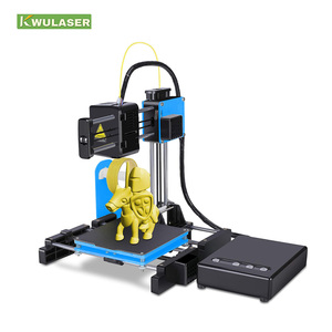 New Mini 3D Printer Home Education Desktop FDM 100x100x100mm Support PLA/TPU One Key Printing Semi-Automatic USB Prototyping