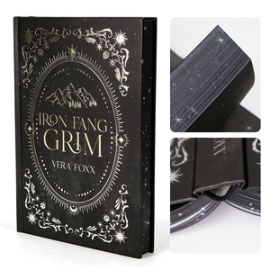 Impression de romans personnalisés à couverture rigide avec bords peints, dorure à chaud et option d'impression en arabe et en <span class=keywords><strong>anglais</strong></span> - Product Image 1