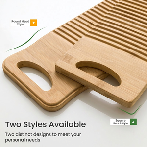 <span class=keywords><strong>Planche</strong></span> à <span class=keywords><strong>laver</strong></span> LZ en bambou traditionnelle épaissie, grande taille, pour le linge domestique et le lavage des chaussettes - Product Image 2