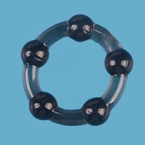 Кольцо для пениса с шариком Растяжитель мошонки бандаж для пениса секс-игрушка для задержки эякуляции - Product Image 3