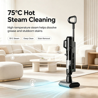 Aspirateur Laveur de Sols Sans Fil 5-en-1 avec Aspiration 21KPa pour Nettoyage Humide et Sec – Vente en Gros