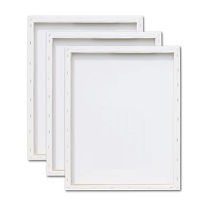 Pintura Artística Personalizada con Diseño de Hojas sobre Lienzo de Algodón Estirado, Impresión UV Blanca, Arte Mural con Marco - Product Image 2