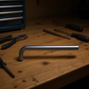 Llave hexagonal en forma de L de 280 mm de longitud para reparación de hardware de precisión - Product Image 3