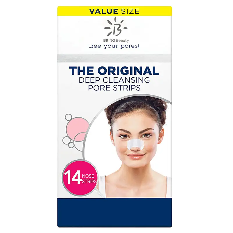 New Style Privated Label Deep Cleansing Pore Nose Strips Factory Price Black Head Remove Nose Mask With Good Quality