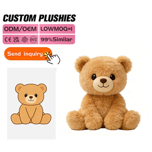 Peluche de dragon brodée personnalisée de haute qualité, super douce, mignonne, cadeau pour entreprise et amis - Product Image 5