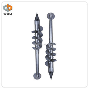 Construcción de marco de madera, punta de tierra metálica para la construcción de cimentación blanda - Product Image 5