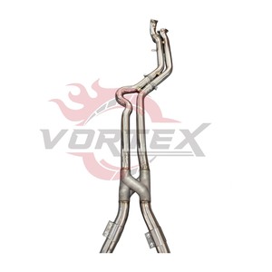Sistema de Escape Vortex Valvetronic para M3 G80/M4 G82/M2 G87 S58 3.0T 2021-2024, Acero Inoxidable SS304, 76mm, Pulido Espejo, Silenciador Catback de Alto Rendimiento - Product Image 3