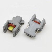 Conector Impermeable VW de 2 Pines 10811963 240PC024S8014 para Audi, Conector de Riel de Combustible para Inyector de Combustible Diésel T15