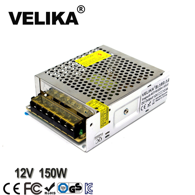 SMPS 12V 12.5A 150W Switching Power Supply for Led Lighting