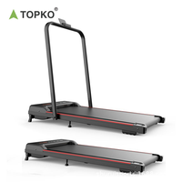 Tapis de marche compact TOPKO pour la maison, la perte de poids, logo personnalisé, nouveau design, tapis de course pour la salle de sport