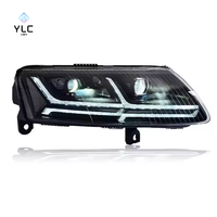 Feux de voiture pour Audi A6, phares 2004-2011, lampes avant, nouveau style amélioré, feux de jour pour Audi A6, pièces de voiture