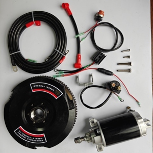Kit de démarrage électrique pour moteur hors-bord Yamaha Suzuki Tohatsu Mercury 15HP 25HP 40HP 60HP - Product Image 3
