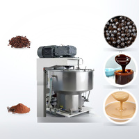 Machine à broyer les chocolats en billes LST 20L, petite taille, en acier inoxydable SS304, raffineur de chocolat de laboratoire pour pâte de beurre de noix