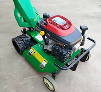 Tondeuse à gazon autopropulsée commerciale d'essence de tondeuse à gazon de poussée de main pour la coupe d'herbe