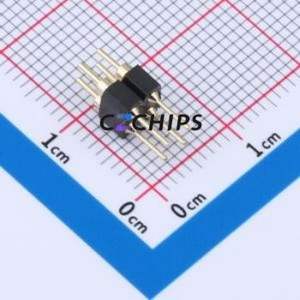 XDZ254C-2-02-Z-3.0-G1 Pin Header Through hole Component (THT),P=2.54mm Connector 2x2P 2.54mm 2.54mm Round Pin - Product Image 2