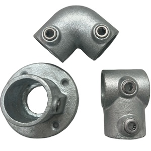 Collier de serrage en fonte malléable pour rampes extérieures - Product Image 2