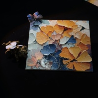 Verre artistique personnalisable pouvant être utilisé pour les murs de fond, les peintures décoratives, les centres commerciaux, les hôtels et les salons