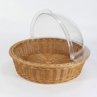 Panier de rangement multifonctionnel suspendu en rotin synthétique PP tressé, écologique, pour la maison, la cuisine, la salle de bain, la garde-robe, les outils
