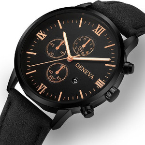 Reloj Deportivo Analógico <span class=keywords><strong>de</strong></span> Cuarzo para Hombre, Estilo <span class=keywords><strong>Ginebra</strong></span>, con Caja <span class=keywords><strong>de</strong></span> Aleación Antigua, Correa <span class=keywords><strong>de</strong></span> Cuero Sintético, Esfera <span class=keywords><strong>de</strong></span> Cristal <span class=keywords><strong>de</strong></span> Lujo, Correa <span class=keywords><strong>de</strong></span> 20 mm - Product Image 5