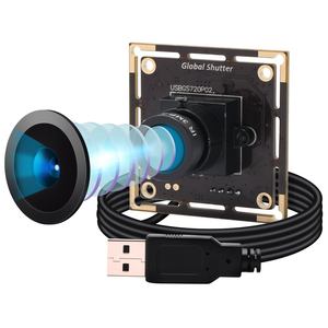 ELP <span class=keywords><strong>720P</strong></span> 1MP Global Shutter Module de caméra USB M12 Objectif 3.6mm AR0144 <span class=keywords><strong>Webcam</strong></span> USB haute vitesse <span class=keywords><strong>60fps</strong></span> UVC 1MP pour Windows/MAC/Linux/Pi - Product Image 1