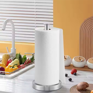 Portarotolo <span class=keywords><strong>da</strong></span> <span class=keywords><strong>Terra</strong></span> <span class=keywords><strong>in</strong></span> <span class=keywords><strong>Acciaio</strong></span> <span class=keywords><strong>Inox</strong></span> per <span class=keywords><strong>Carta</strong></span> <span class=keywords><strong>Igienica</strong></span> e Cucina, Supporto Autoportante per Rotolo di <span class=keywords><strong>Carta</strong></span> <span class=keywords><strong>Igienica</strong></span> - Product Image 3